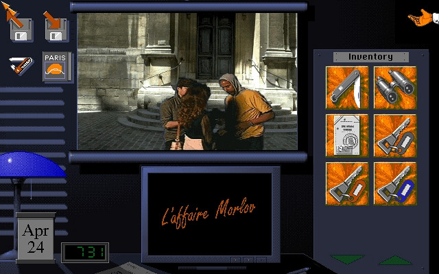 Скриншот из игры L'Affaire Morlov