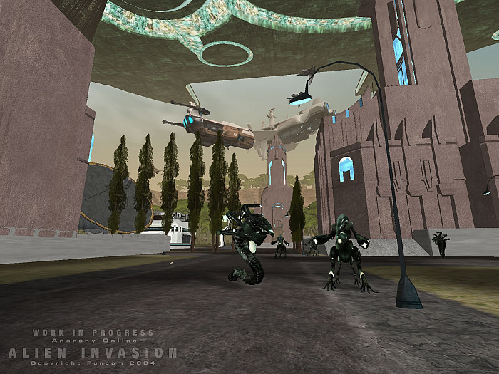 Скриншот из игры Anarchy Online: Alien Invasion