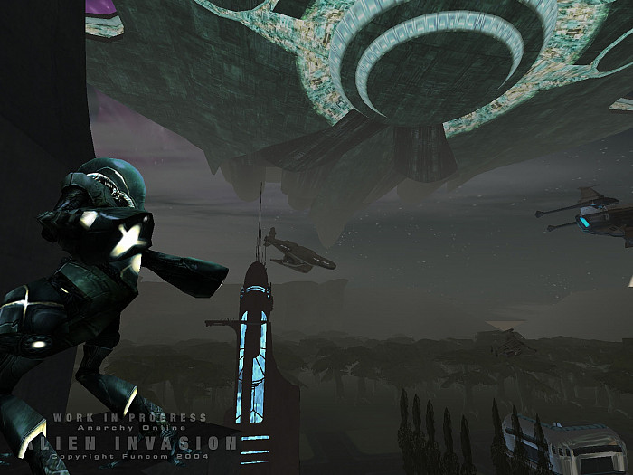Скриншот из игры Anarchy Online: Alien Invasion