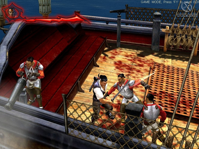 Скриншот из игры Age of Pirates: Captain Blood