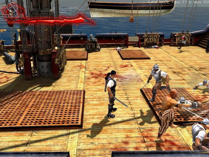 Скриншот из игры Age of Pirates: Captain Blood