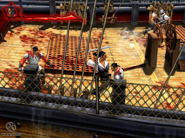 Скриншот из игры Age of Pirates: Captain Blood
