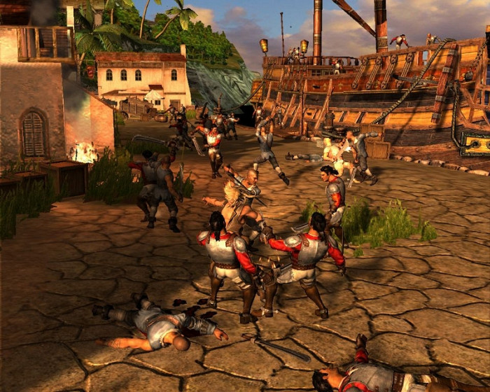 Скриншот из игры Age of Pirates: Captain Blood