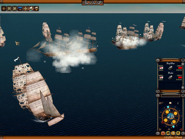 Скриншот из игры Age of Sail 2