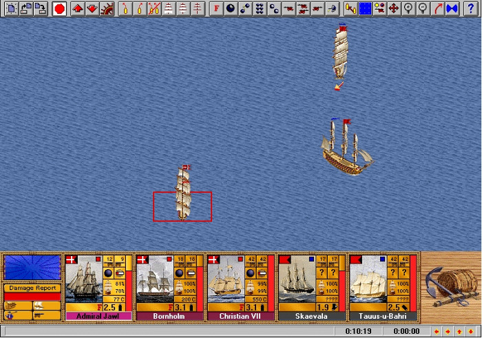 Скриншот из игры Age of Sail