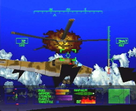 Скриншот из игры Agile Warrior: F-111X