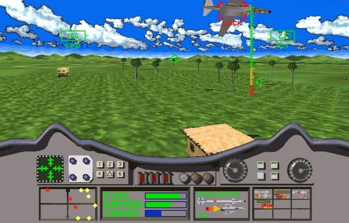 Скриншот из игры Agile Warrior: F-111X