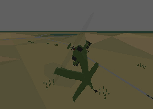 Скриншот из игры AH-64D Longbow
