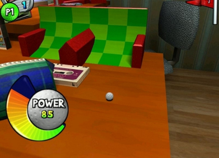 Скриншот из игры Toy Golf