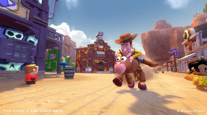 Скриншот из игры Toy Story 3: The Video Game