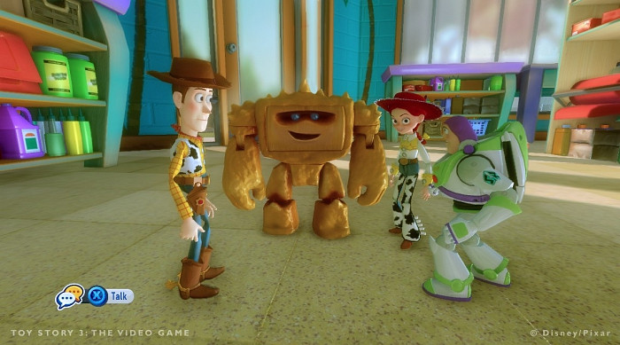 Скриншот из игры Toy Story 3: The Video Game