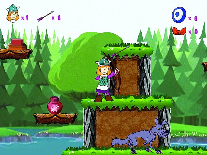 Скриншот из игры Wickie und die starken Männer: Ylvi ist entführt
