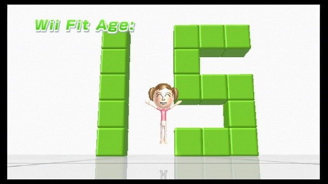 Скриншот из игры Wii Fit