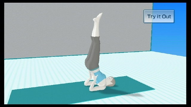 Скриншот из игры Wii Fit