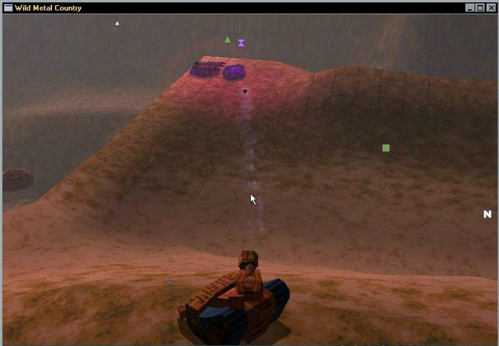 Скриншот из игры Wild Metal Country