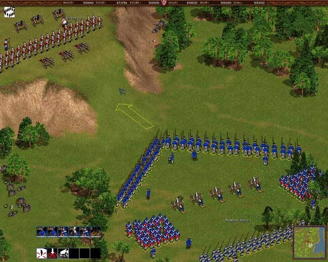 Скриншот из игры Cossacks: European Wars