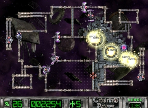 Скриншот из игры Cosmo Bots