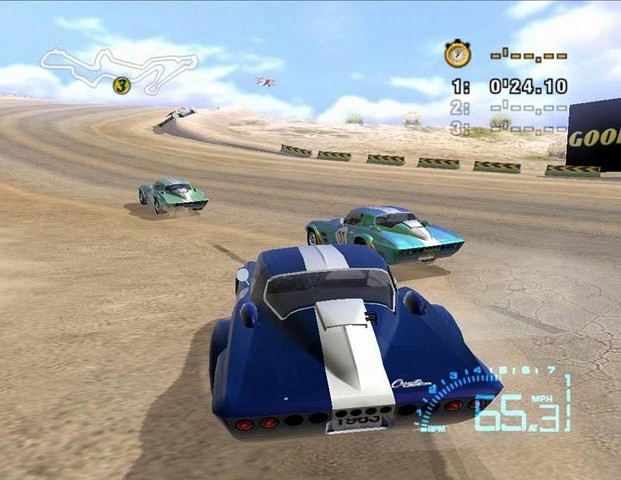 Скриншот из игры Corvette