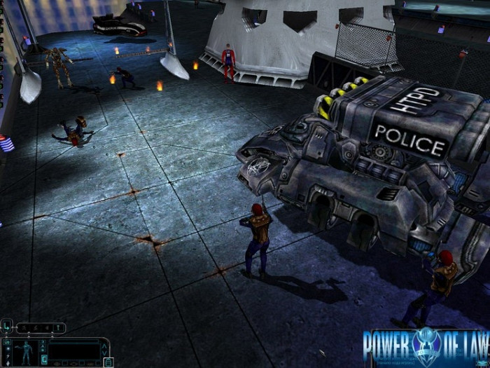 Скриншот из игры COPS 2170: The Power of Law