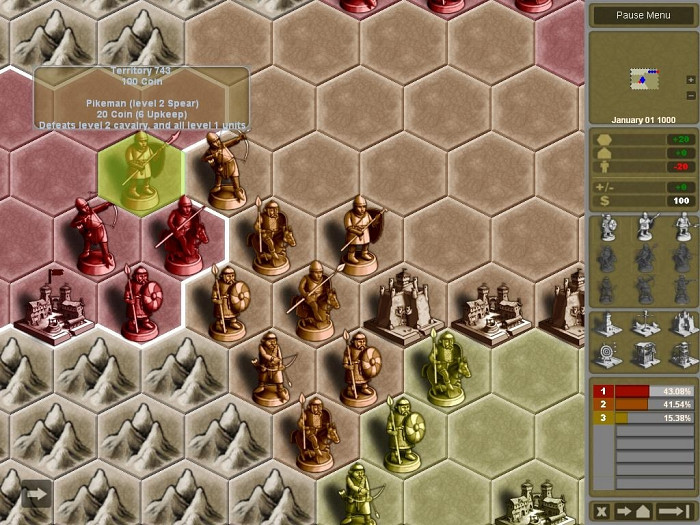 Скриншот из игры Conquest! Medieval Realms