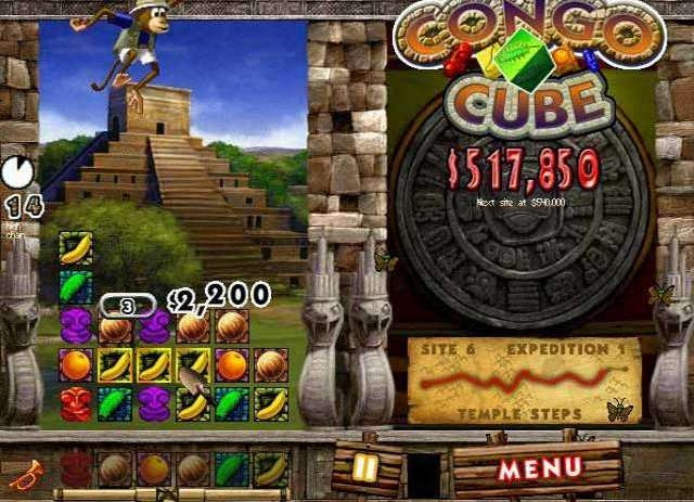 Скриншот из игры Congo Cube