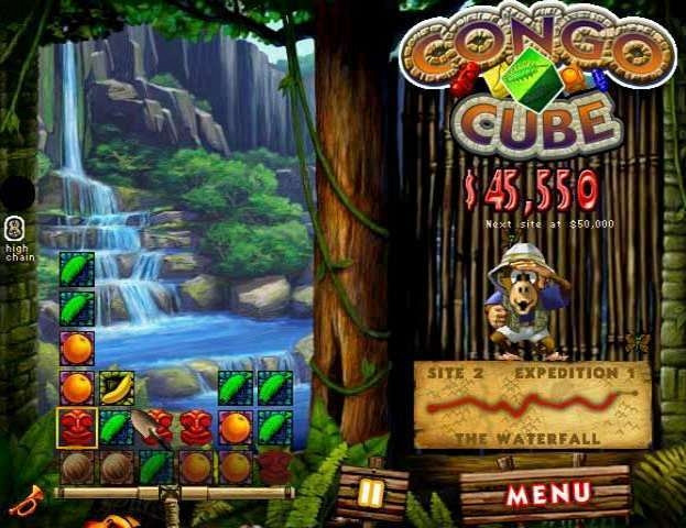 Скриншот из игры Congo Cube