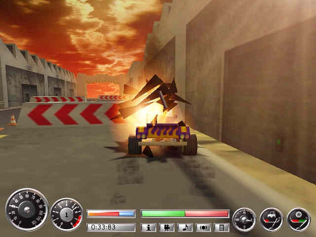 Скриншот из игры Wild Wheels