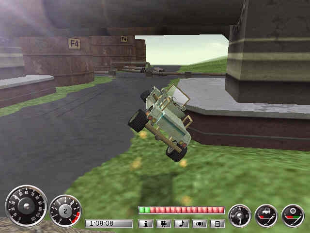 Скриншот из игры Wild Wheels