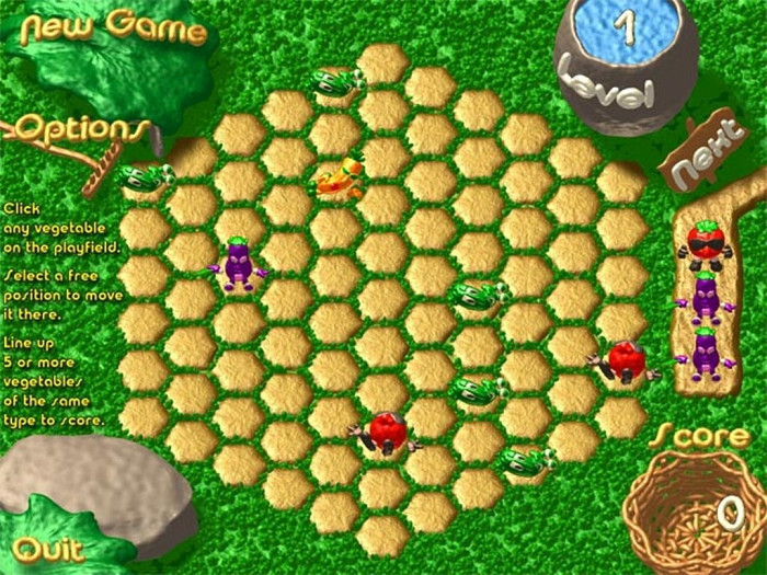Скриншот из игры WildSnake Puzzle: Harvest Lines