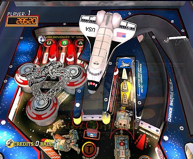 Скриншот из игры Williams Pinball Classics