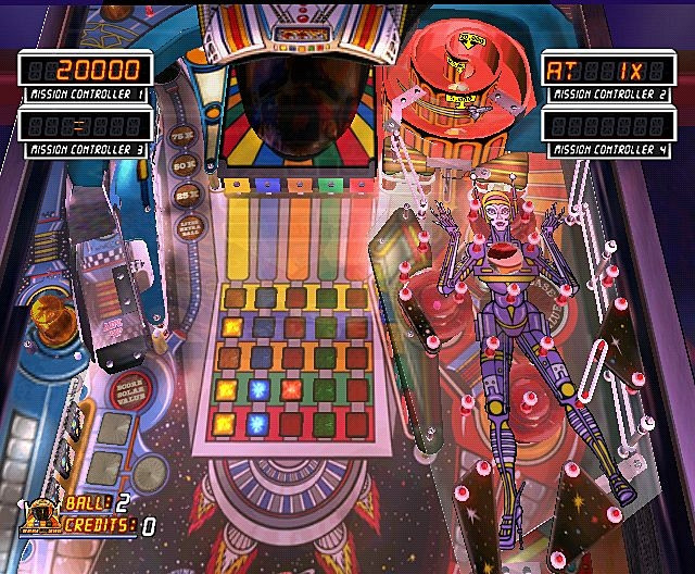 Скриншот из игры Williams Pinball Classics