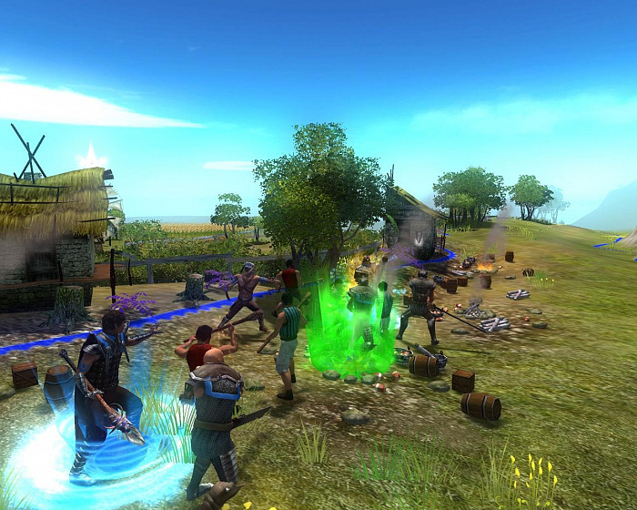 Скриншот из игры Windchaser