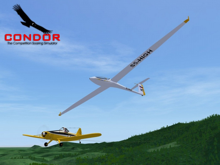 Скриншот из игры Condor: The Competition Soaring Simulator