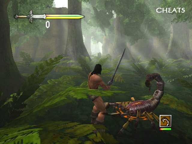 Скриншот из игры Conan