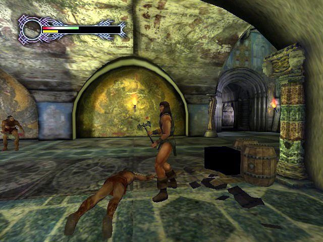 Скриншот из игры Conan