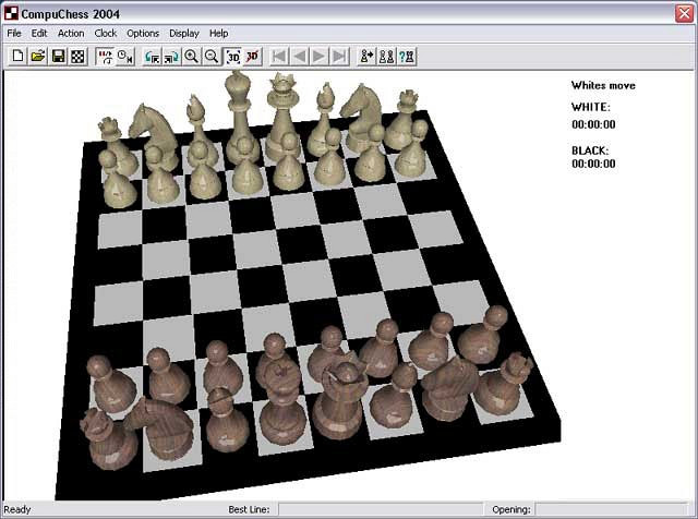 Скриншот из игры CompuChess 2004
