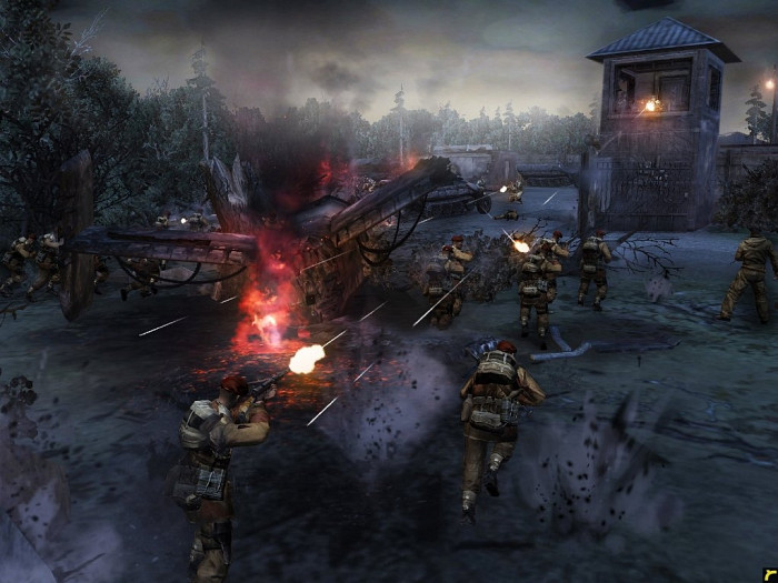 Скриншот из игры Company of Heroes: Opposing Fronts