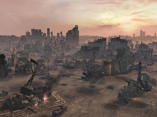 Скриншот из игры Company of Heroes: Opposing Fronts