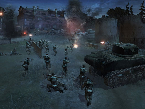 Скриншот из игры Company of Heroes: Opposing Fronts