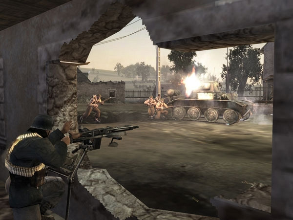 Скриншот из игры Company of Heroes: Opposing Fronts