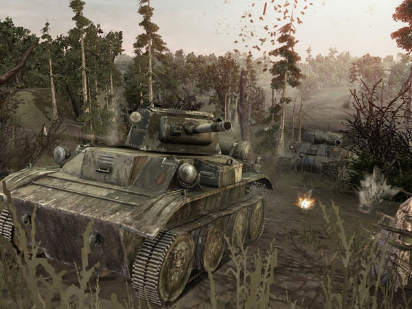 Скриншот из игры Company of Heroes: Opposing Fronts