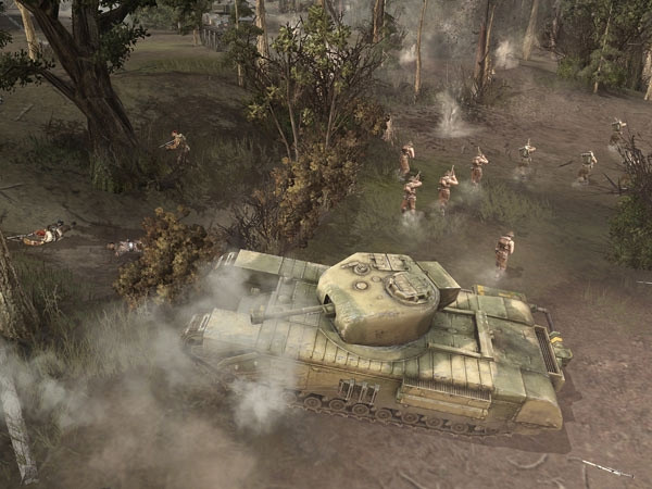 Скриншот из игры Company of Heroes: Opposing Fronts