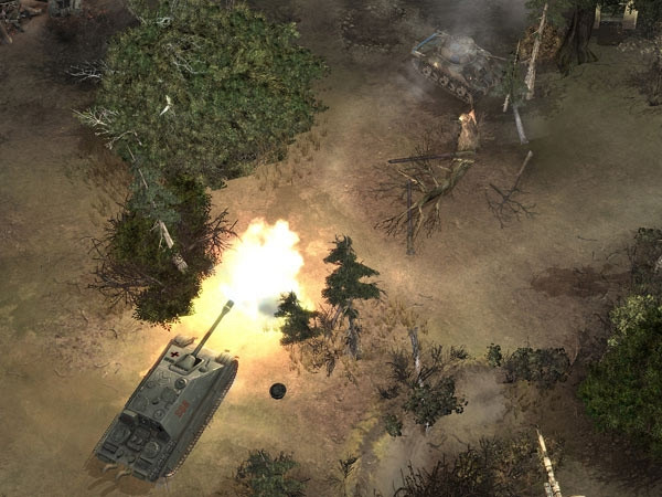 Скриншот из игры Company of Heroes: Opposing Fronts