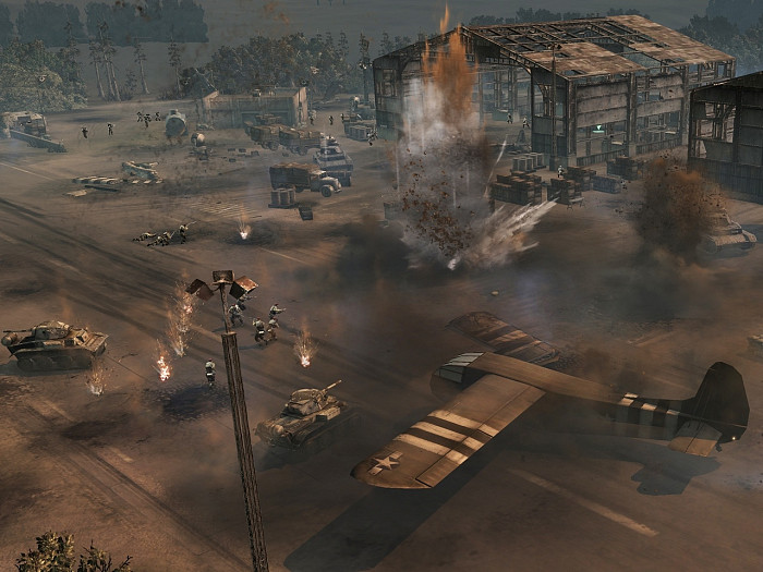 Скриншот из игры Company of Heroes: Opposing Fronts