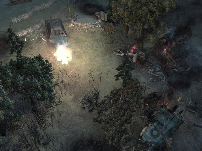 Скриншот из игры Company of Heroes: Opposing Fronts