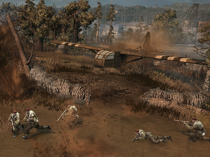 Скриншот из игры Company of Heroes: Opposing Fronts