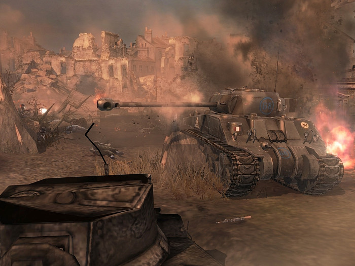 Скриншот из игры Company of Heroes: Opposing Fronts