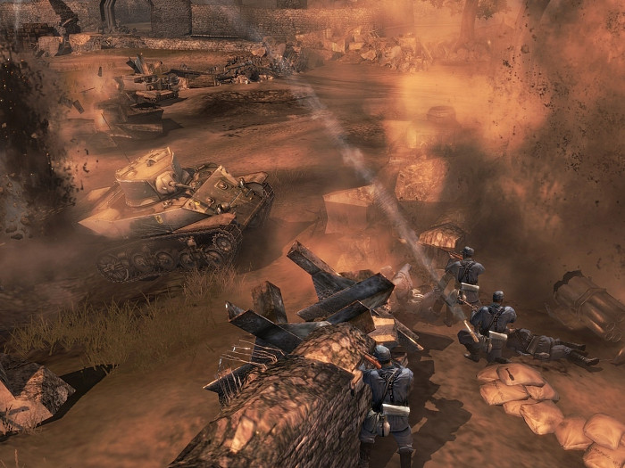 Скриншот из игры Company of Heroes: Opposing Fronts