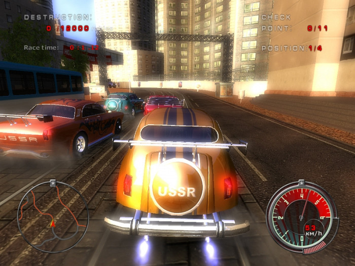 Скриншот из игры Communism Muscle Cars