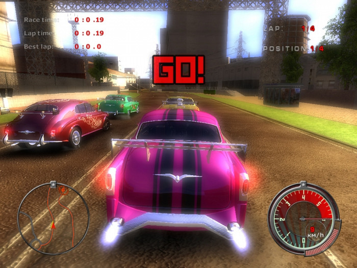 Скриншот из игры Communism Muscle Cars